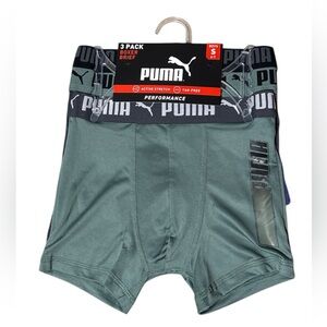 ⭐️ NWT- Puma Boys Performance Boxer Briefs - 3 pairs- size S (ages 6-7)